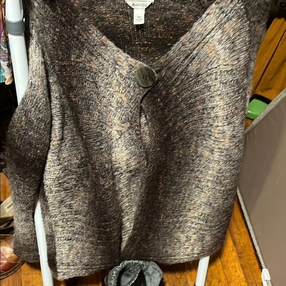 Talbots Brown Cardigan Sweater - Picture 3 of 6